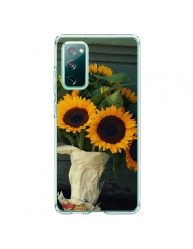 Coque Samsung Galaxy S20 Tournesol Bouquet Fleur - R Delean