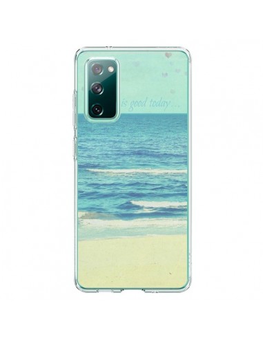 Coque Samsung Galaxy S20 Life good day Mer Ocean Sable Plage Paysage - R Delean