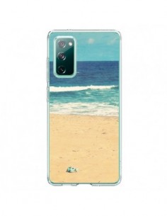 Coque Samsung Galaxy S20 Mer Ocean Sable Plage Paysage -...