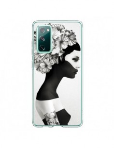 Coque Samsung Galaxy S20 Marianna Fille Fleurs - Ruben...