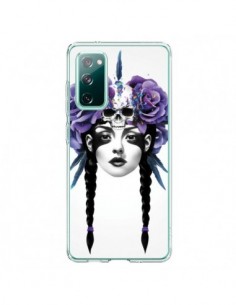 Coque Samsung Galaxy S20 Fille Fleurs Warrior - Ruben...