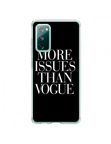 Coque Samsung Galaxy S20 More Issues Than Vogue - Rex Lambo