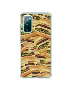 Coque Samsung Galaxy S20 Burger Hamburger Cheeseburger -...