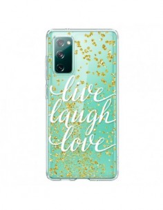 Coque Samsung Galaxy S20 Live, Laugh, Love, Vie, Ris,...