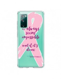 Coque Samsung Galaxy S20 It always seems impossible,...