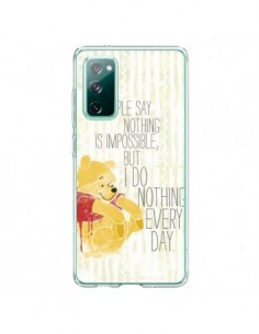 Coque Samsung Galaxy S20 Winnie I do nothing every day -...