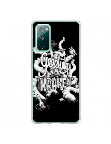 Coque Samsung Galaxy S20 Greetings from the kraken Tentacules Poulpe - Senor Octopus