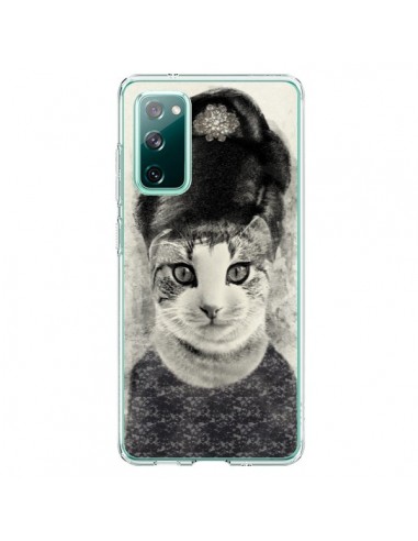 Coque Samsung Galaxy S20 Audrey Cat Chat - Tipsy Eyes