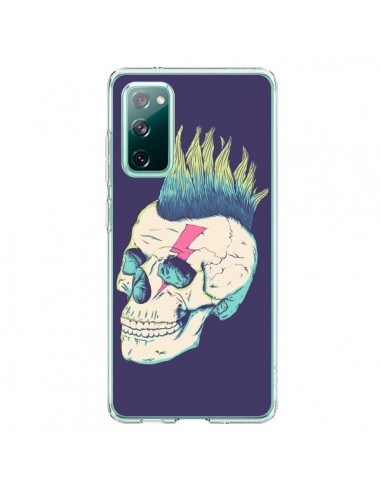 Coque Samsung Galaxy S20 Tête de mort Punk - Victor Vercesi