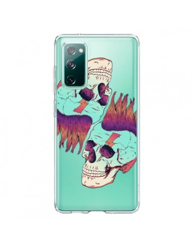 Coque Samsung Galaxy S20 Tête de Mort Crane Punk Double Transparente - Victor Vercesi