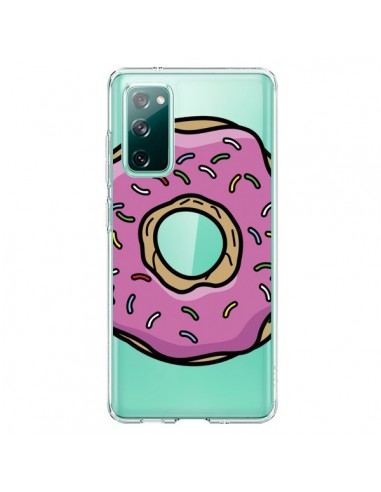Coque Samsung Galaxy S20 Donuts Rose Transparente - Yohan B.