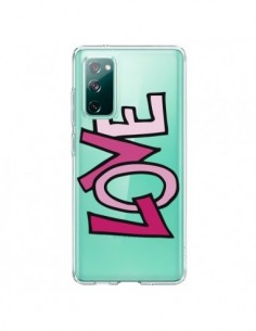 Coque Samsung Galaxy S20 Love Amour Transparente - Yohan B.