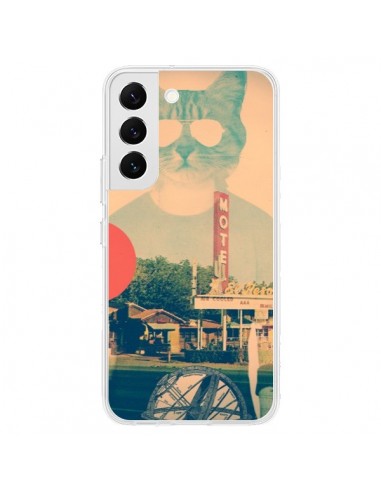 Coque Samsung Galaxy S22 5G Chat Fashion The Cat - Ali Gulec