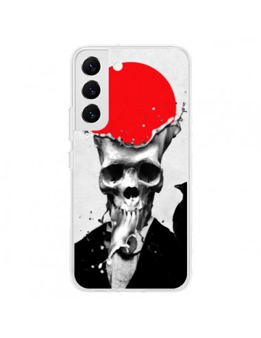 Coque Samsung Galaxy S22 5G Splash Skull Tête de Mort - Ali Gulec