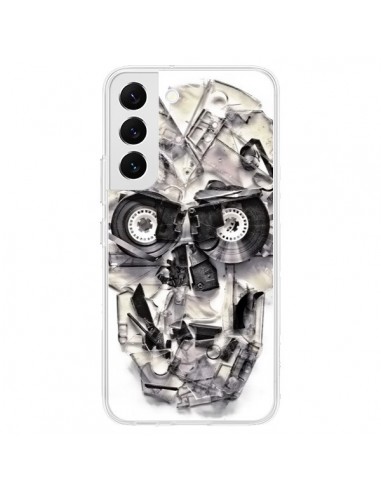 Coque Samsung Galaxy S22 5G Tape Skull K7 Tête de Mort - Ali Gulec