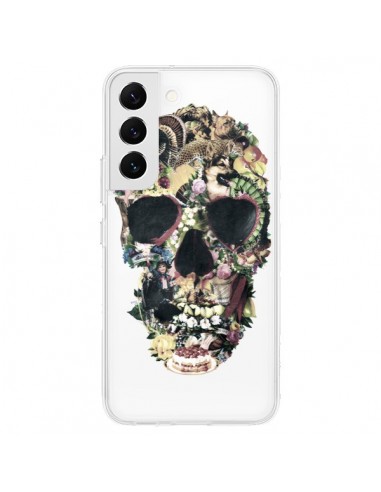 Coque Samsung Galaxy S22 5G Skull Vintage Tête de Mort Transparente - Ali Gulec