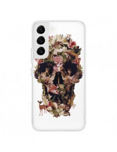 Coque Samsung Galaxy S22 5G Jungle Skull Tête de Mort...