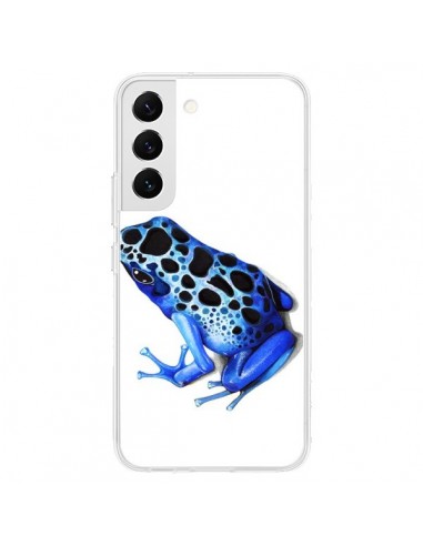 Coque Samsung Galaxy S22 5G Grenouille Bleue - Annya Kai