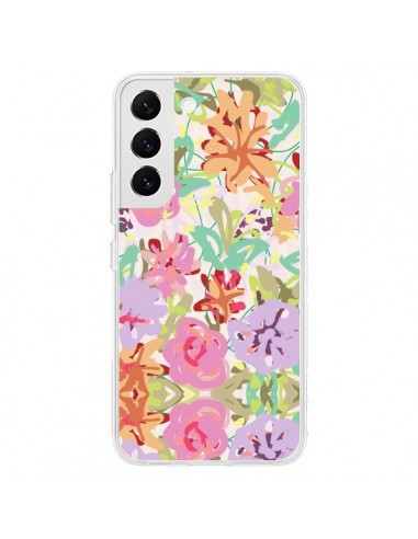 Coque Samsung Galaxy S22 5G Fleurs Botanical - AlekSia
