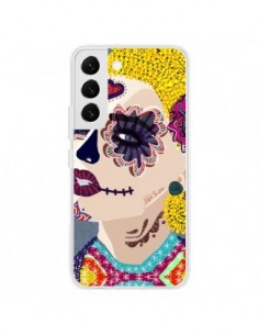 Coque Samsung Galaxy S22 5G Sugar Skull Tête de Mort -...