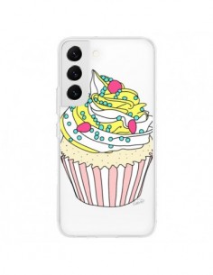 Coque Samsung Galaxy S22 5G Cupcake Dessert Transparente...