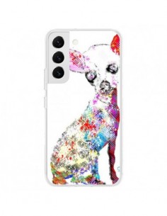 Coque Samsung Galaxy S22 5G Chien Chihuahua Graffiti -...