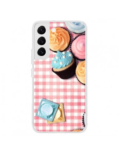Coque Samsung Galaxy S22 5G Petit Dejeuner Cupcakes - Benoit Bargeton