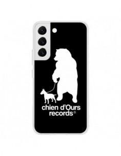 Coque Samsung Galaxy S22 5G Chien d'Ours Records Musique...