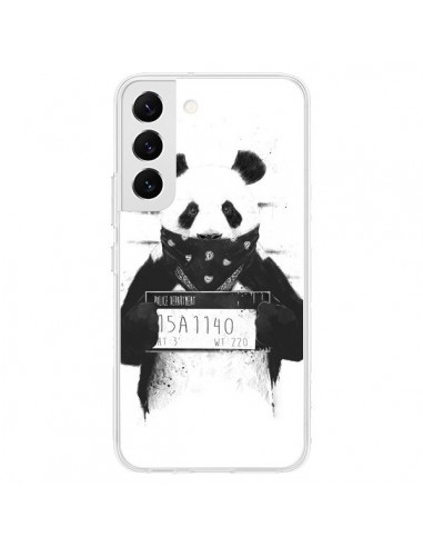 Coque Samsung Galaxy S22 5G Bad Panda Prison - Balazs Solti