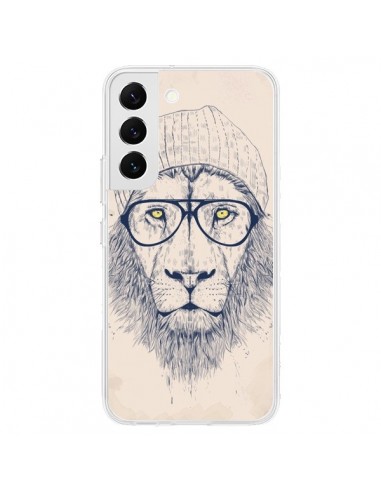 Coque Samsung Galaxy S22 5G Cool Lion Lunettes - Balazs Solti