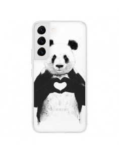 Coque Samsung Galaxy S22 5G Panda All You Need Is Love...