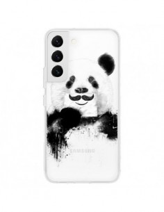 Coque Samsung Galaxy S22 5G Funny Panda Moustache...