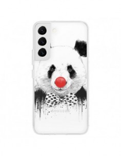 Coque Samsung Galaxy S22 5G Clown Panda Transparente -...