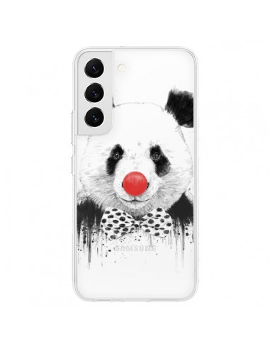 Coque Samsung Galaxy S22 5G Clown Panda Transparente - Balazs Solti