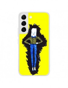 Coque Samsung Galaxy S22 5G Julie Femme Fashion Mode...