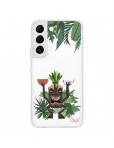 Coque Samsung Galaxy S22 5G Tiki Thailande Jungle Bois...