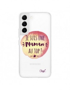 Coque Samsung Galaxy S22 5G Je suis une Maman au Top...