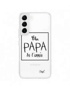 Coque Samsung Galaxy S22 5G Elu Papa de l'Année...