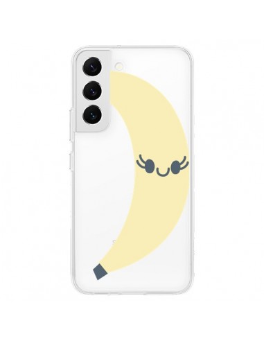 Coque Samsung Galaxy S22 5G Banana Banane Fruit Transparente - Claudia Ramos