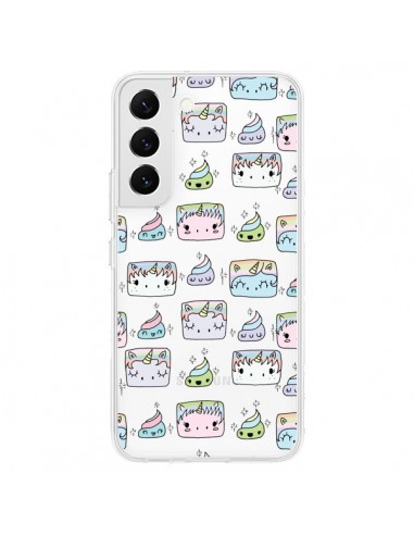 Coque Samsung Galaxy S22 5G Licorne Unicorn Cute Swag Transparente - Claudia Ramos