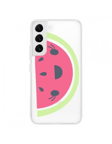 Coque Samsung Galaxy S22 5G Pasteque Watermelon Fruit Transparente - Claudia Ramos