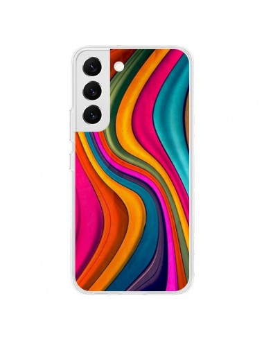 Coque Samsung Galaxy S22 5G Love Color Vagues - Danny Ivan