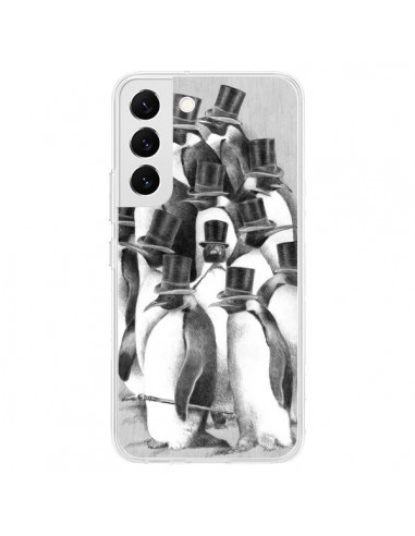 Coque Samsung Galaxy S22 5G Pingouins Gentlemen - Eric Fan