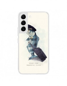Coque Samsung Galaxy S22 5G The Pilot Fish Poisson Pilote...