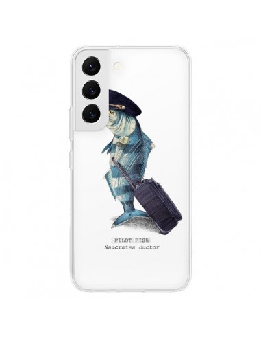 Coque Samsung Galaxy S22 5G Pilot Fish Poisson Pilote Transparente - Eric Fan