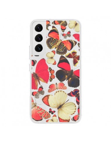 Coque Samsung Galaxy S22 5G Papillons - Eleaxart