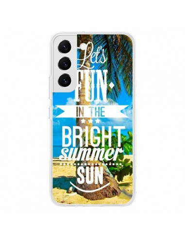 Coque Samsung Galaxy S22 5G Fun Summer Sun Été - Eleaxart