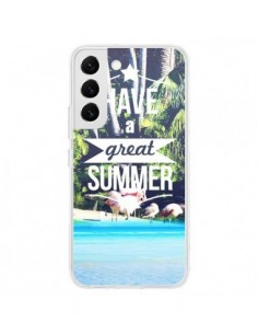 Coque Samsung Galaxy S22 5G Have a Great Summer Été -...