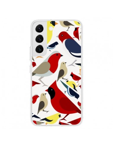 Coque Samsung Galaxy S22 5G Oiseaux Birds - Eleaxart