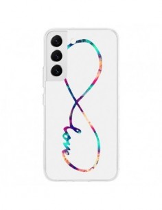 Coque Samsung Galaxy S22 5G Love Forever Infini Couleur -...